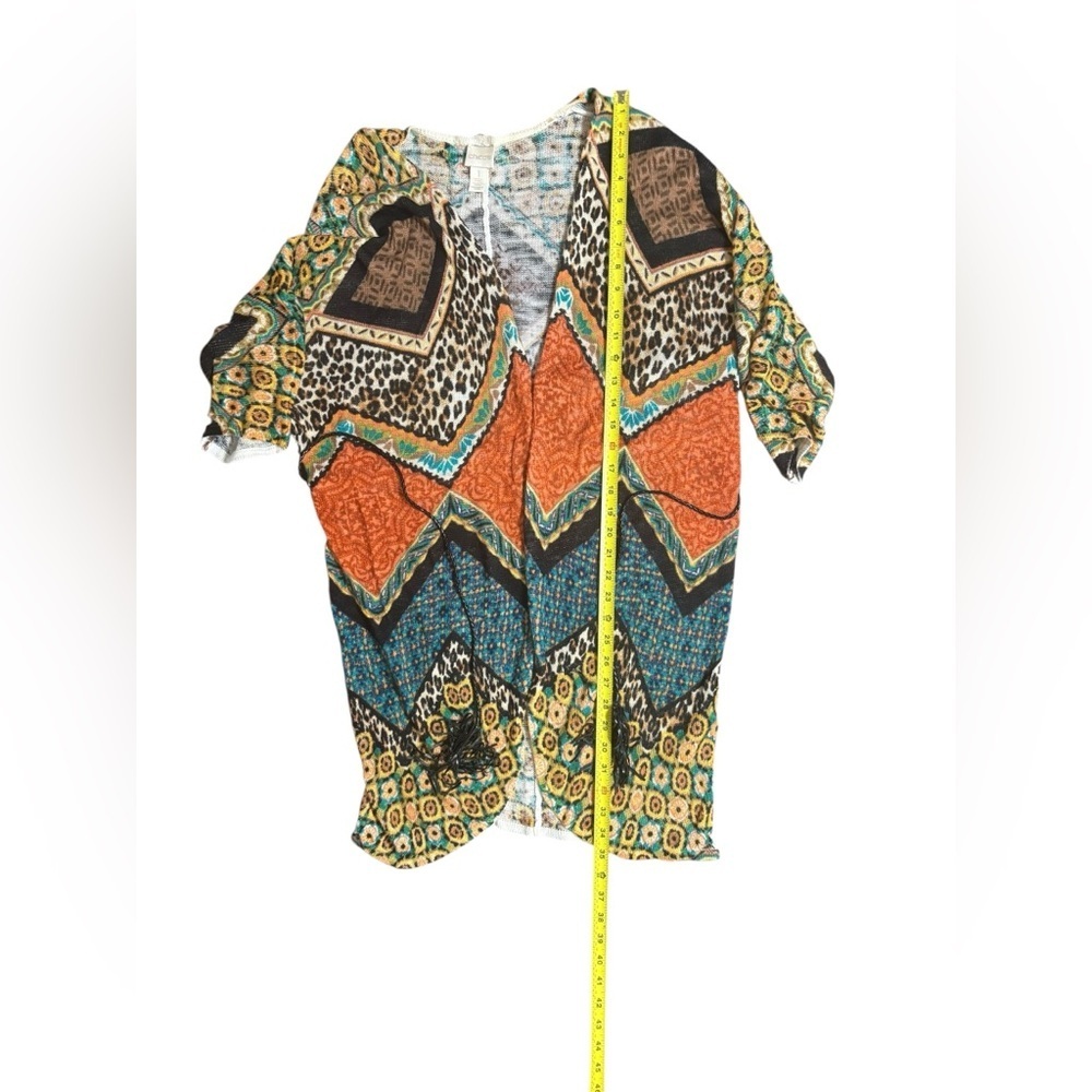Chico's Multicolor Knit Cardigan - Picture 10 of 11